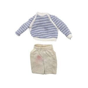 Vintage 1986 Ken Pet Show Fashion #3663 Sweater Shorts Outfit Barbie Mattel 80s